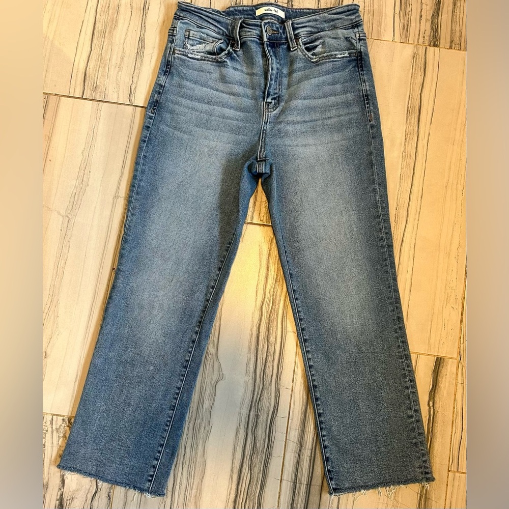 NWOT Buckle Willow & Root High Rise Cropped Stretch Jeans - Picture 2 of 16